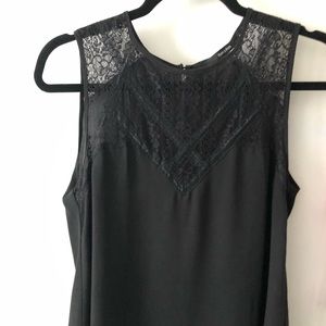 Black womens dress shirt